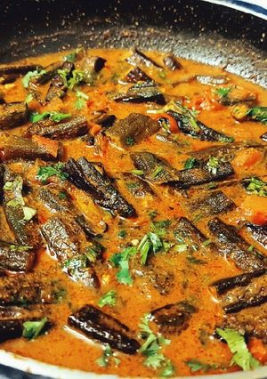 A picture of Bhindi masala.