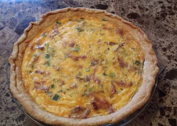 How to Prepare Appetizing The Best Bacon And Cheese Quiche