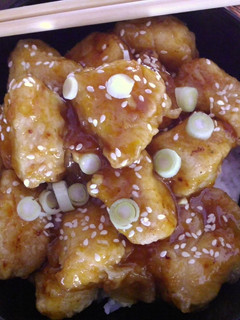 A picture of Chinese Orange Chicken.