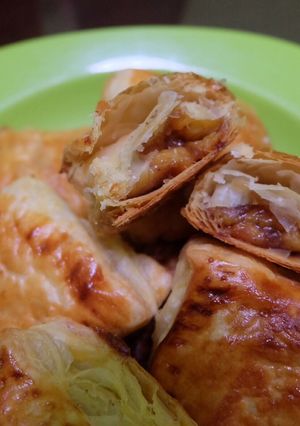 Foto resep Simple banana pie