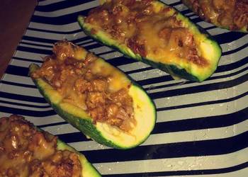 How to Recipe Appetizing Tacostuffed Zucchini Boats