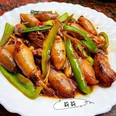 Tumis Cumi Paprika 小卷炒甜椒 রেসিপির প্রধান ছবি