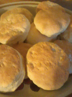 A picture of Southern Style Buttermilk Biscuits.