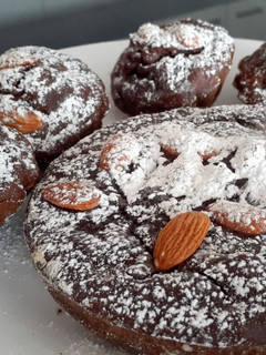 Una foto de Quequitos de chocolate saludables