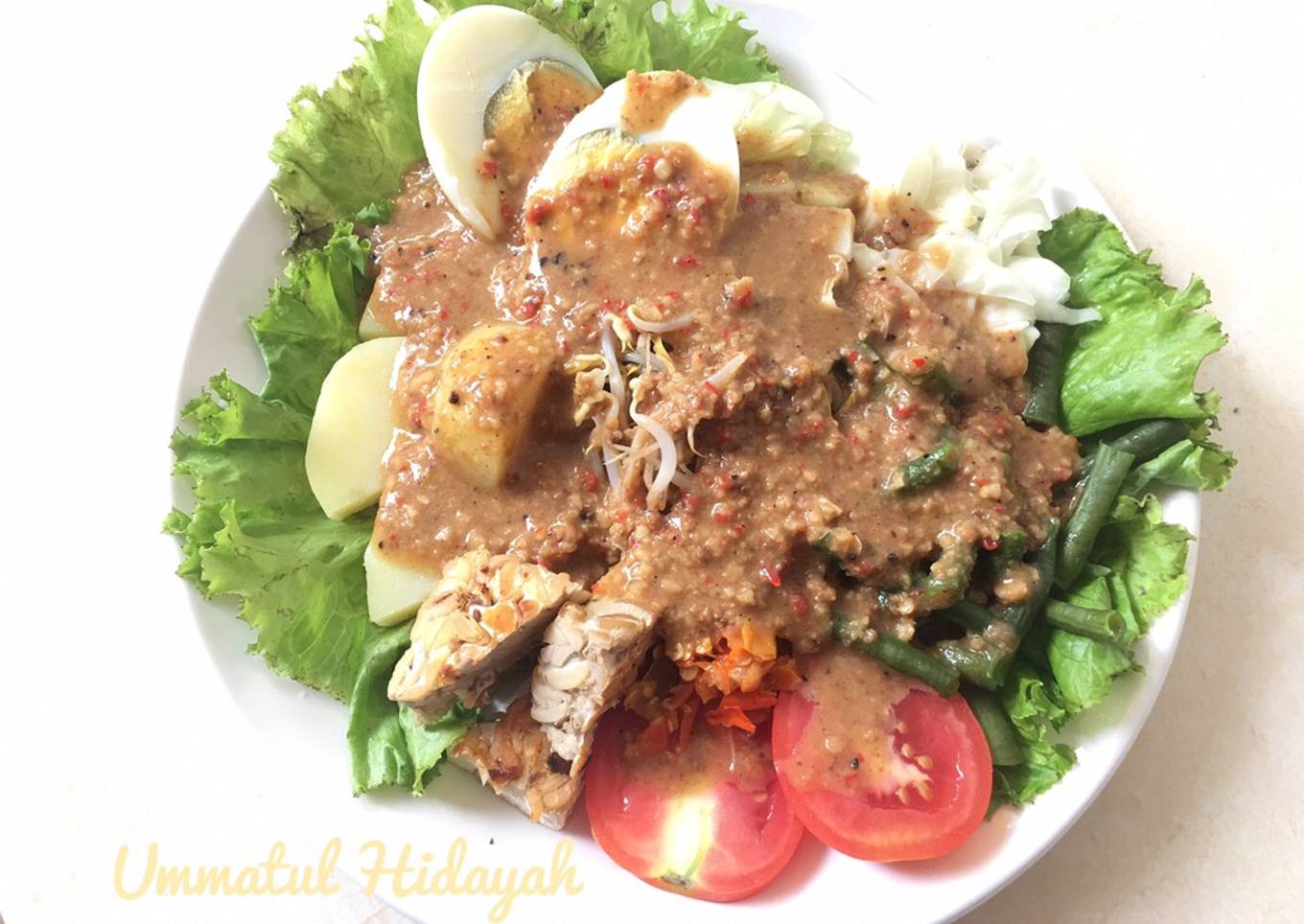 Gado Gado (menu diet)