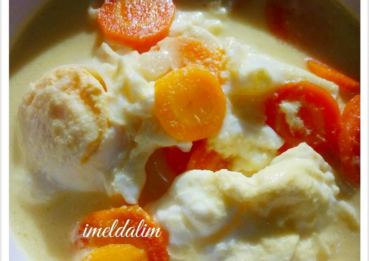 Langkah Mudah untuk Membuat Gulai Kuning Telur Wortel Lezat