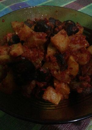 Foto resep Balado Kentang Ati Ampela