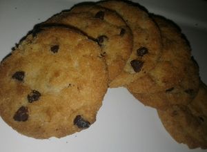 Una foto de Galletitas con chispitas de chocolate 🍪🍫