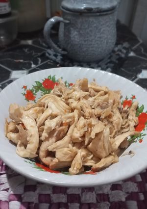 Foto resep Ayam Suwir Pedas Manis