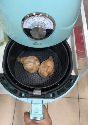 氣炸鍋烤地瓜 的食譜成品照片