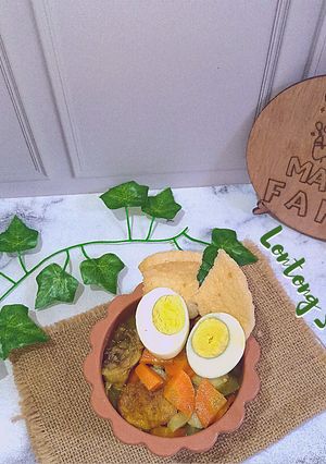 Foto resep LONTONG SAYUR (MENU KELUARGA, MPASI START 6 BULAN, MENU TODDLER)