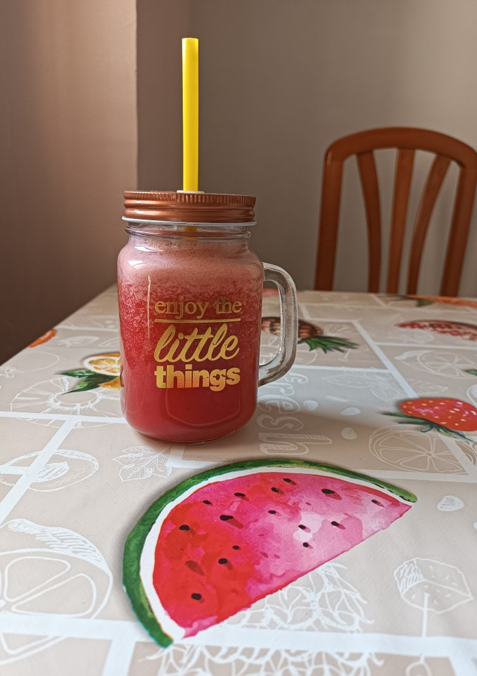 Una foto de Batido de sandía