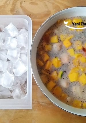 Foto resep Es LeMang Yakult (Leci Mangga)