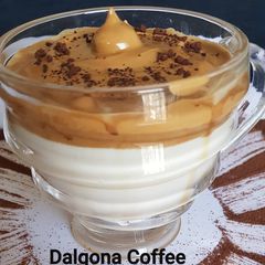 A picture of Dalgona Coffee.