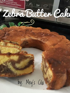 Foto resep Zebra Butter Cake