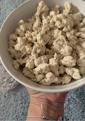 Una foto de Carne picada de pollo en thermomix