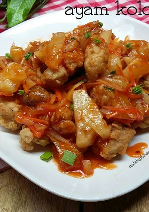 Foto resep Koloke asam manis