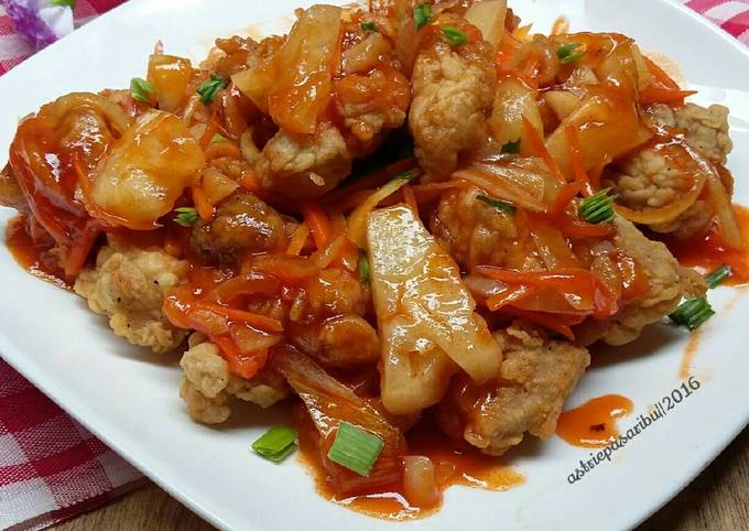 Resep Koloke asam manis Anti Gagal