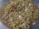 Mie goreng nyemek ala warkop