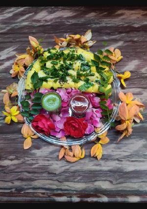 बेसन की खांडवी (Besan ki khandvi recipe in hindi) रेसिपी मुख्य फोटो