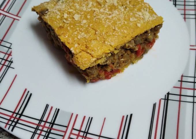 Pastel de lentejas :)