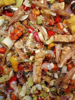 Foto resep Teri sambal matah honje/kecombrang mantapph