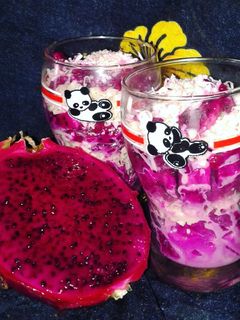 Foto resep Salad buah naga