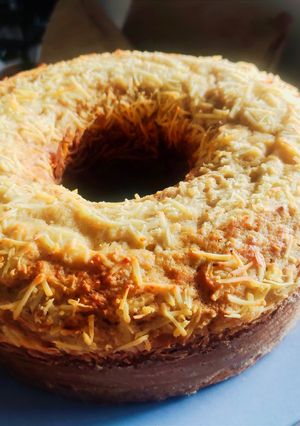 Foto resep Bolu Pisang 2 Telur Tanpa Mixer Lembut