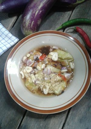 Foto resep Terong bebanam (terong bakar) tanpa arang tanpa teflon