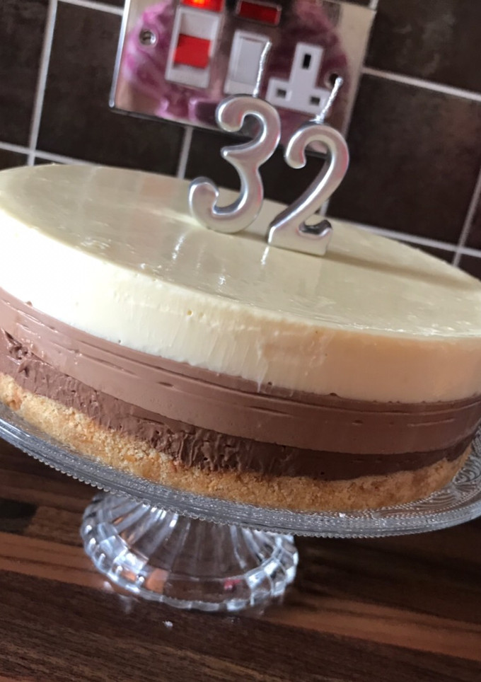 Una foto de Tarta 3 chocolates
