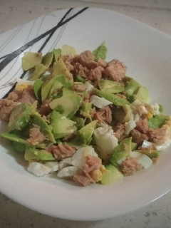 Una foto de Ensalada de aguacate