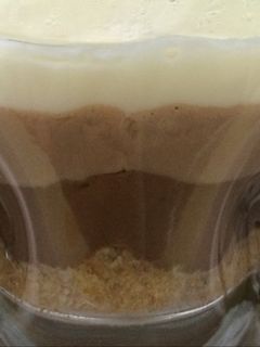 Una foto de Tarta tres chocolates thermomix