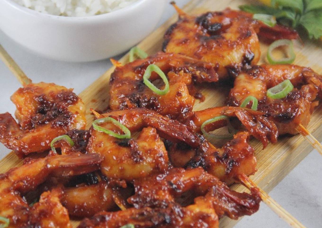 Sate udang korea