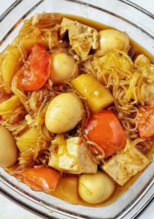 Foto resep Semur Tahu Telur Puyuh