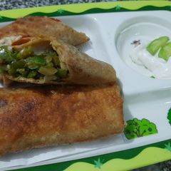A picture of Vegetable Roll.