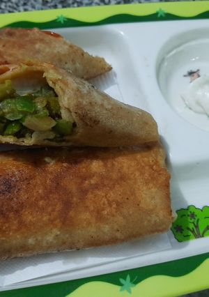 A picture of Vegetable Roll.