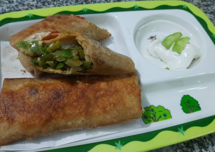 Recipe of Perfect Vegetable Roll