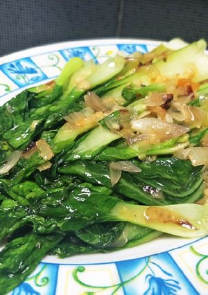 Foto resep Pakcoy tumis jahe
