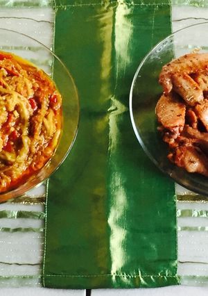 A picture of Afghanistan Eid lunch.