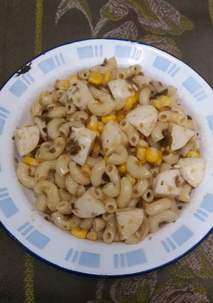 Foto resep 834. Makaroni sambal ijo