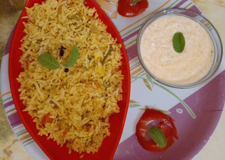 Easiest Way to Prepare Perfect Veg Biryani