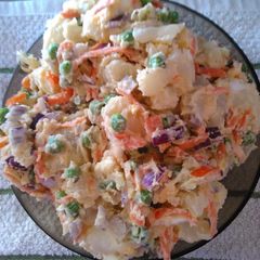 A picture of Festive potato salad.