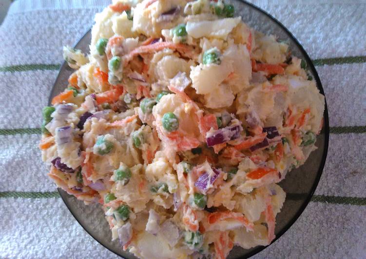 Step-by-Step Guide to Make Any-night-of-the-week Festive  potato salad