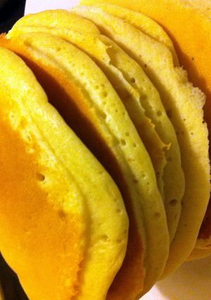 A picture of Fluffy Irresistible Pancakes.