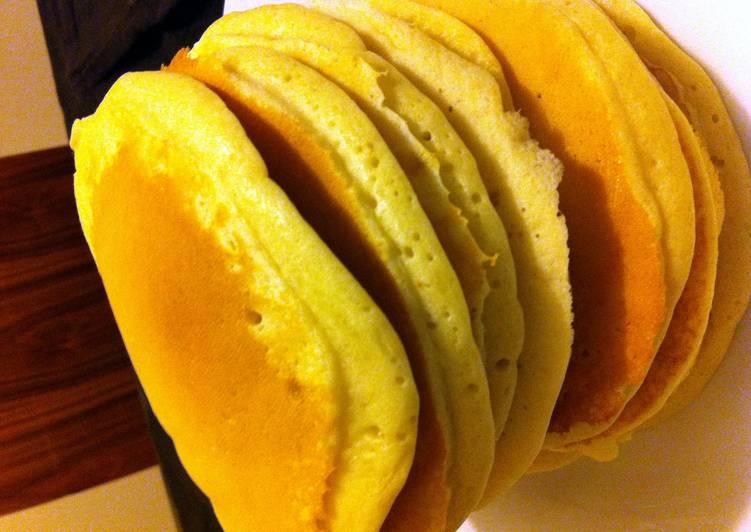 Steps to Prepare Super Quick Homemade Fluffy Irresistible Pancakes