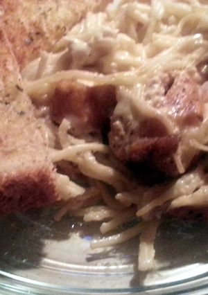 A picture of Homestyle Chicken Spaghetti.