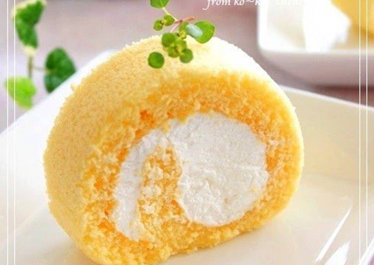 Recipe of Ultimate Moist and Fluffy Swiss Roll