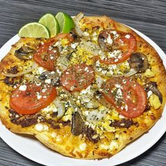 Breakfast Chorizo and Egg Pizza A picture of Breakfast Chorizo and Egg Pizza.