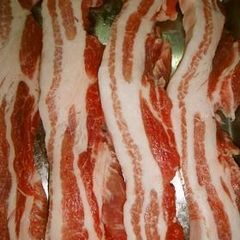 A picture of Salted Pork for Korean-Style Bossam or Samgyeopsal.