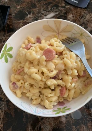 Foto resep Mac and Cheese Sosis Enaque